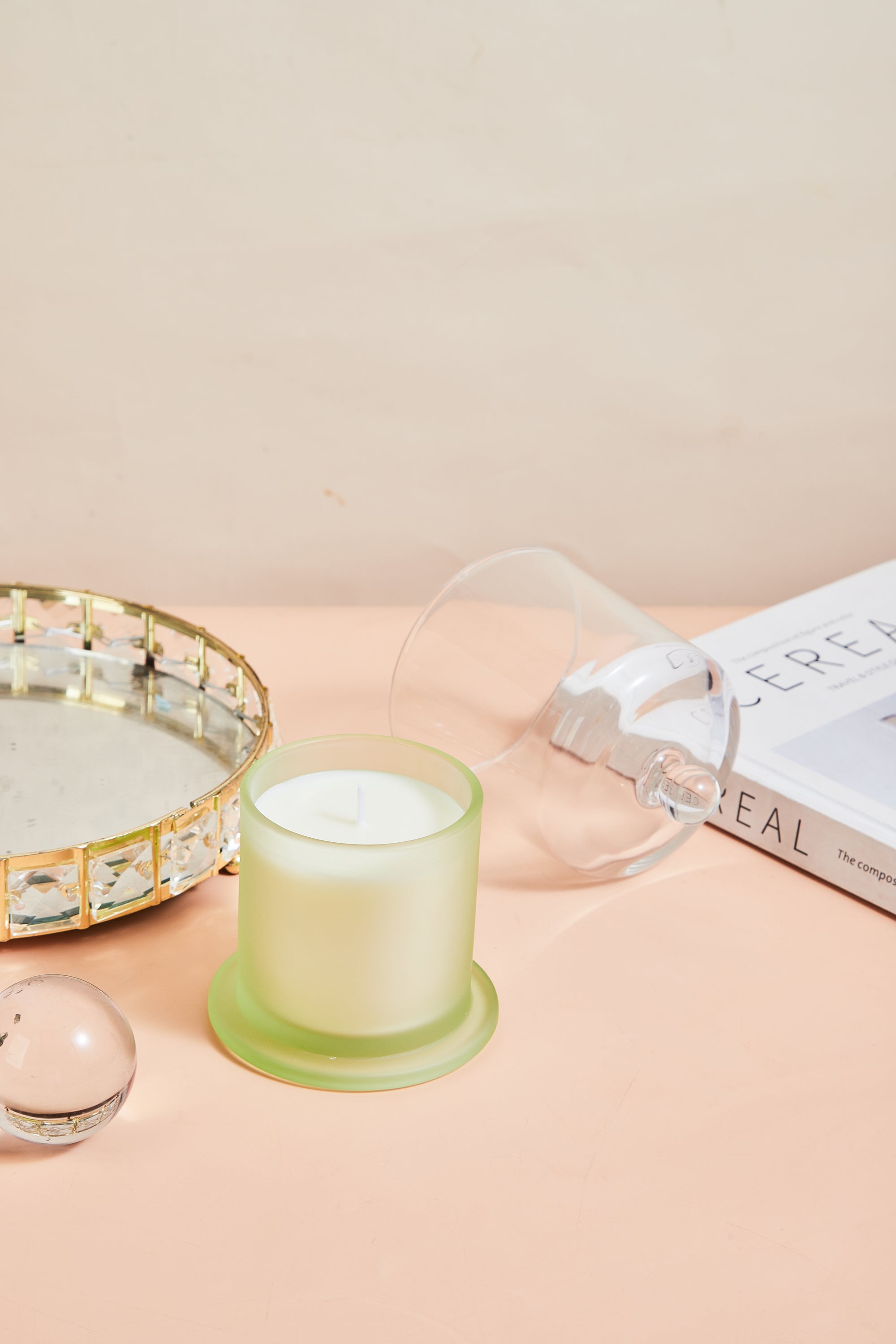 "Revitalizing" scented candle