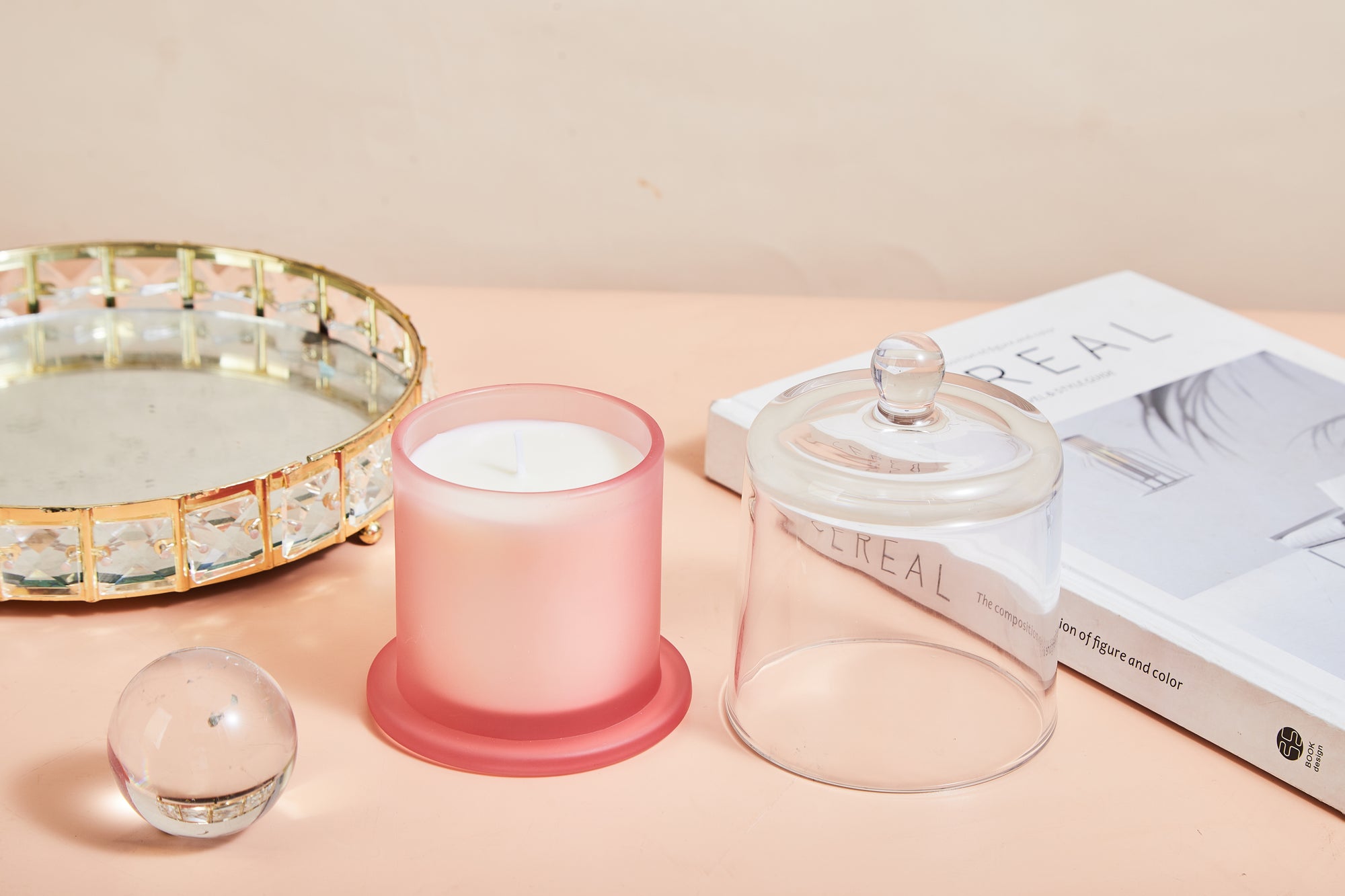 "Heart Blossom" Scented Candle