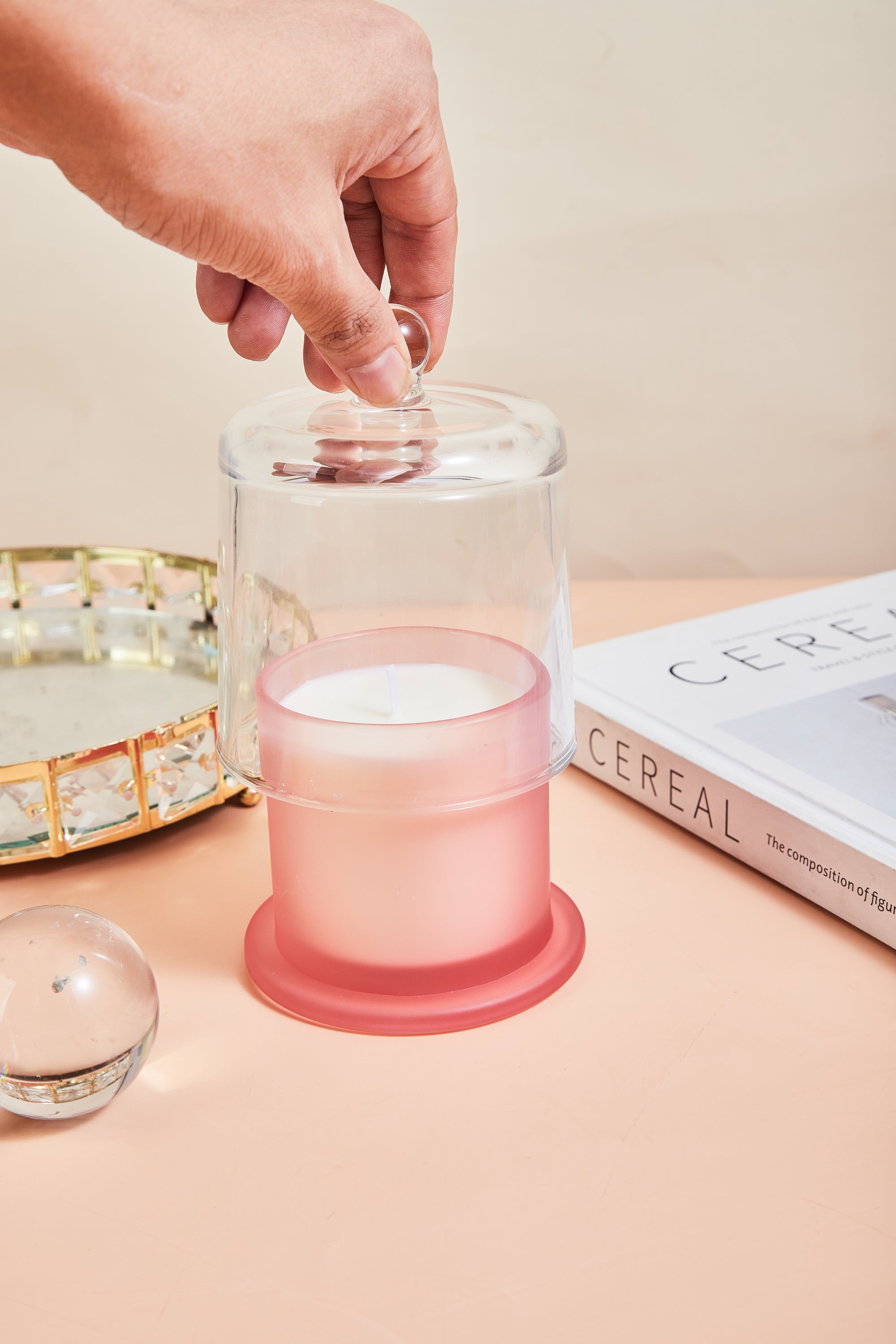 "Heart Blossom" Scented Candle